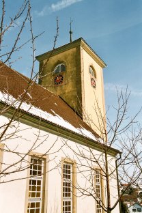 Kirche Stebbach Ostseite alt